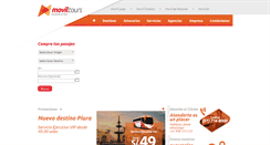 Desktop Screenshot of moviltours.com.pe